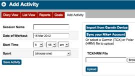 Upload Garmin files directly into myTri