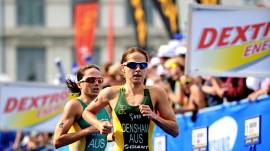 Erin Densham sprints to take second ITU World Series title of 2012