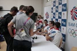 Men’s GB tri team exude confidence ahead of Olympic race