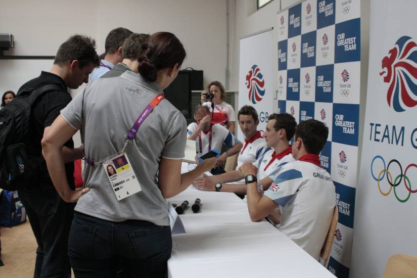 Men’s GB tri team exude confidence ahead of Olympic race