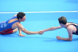 Highlights from the men’s Olympic post-race press conference
