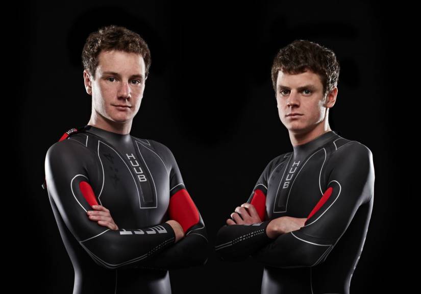 Brownlees sign with Huub wetsuits