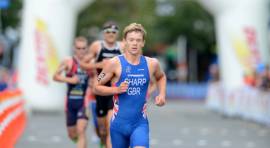 Sharp fifth in debut World Triathlon Series race
