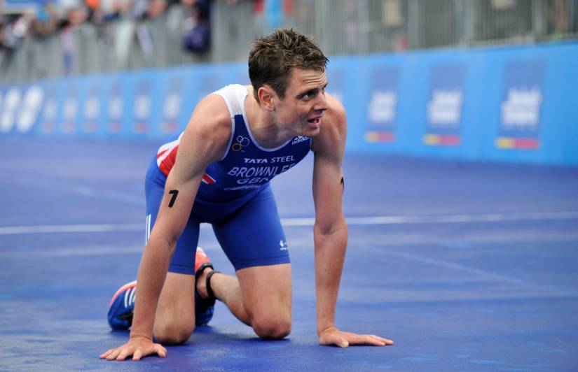 Jonny Brownlee out of San Diego