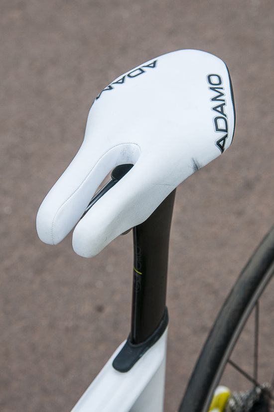 Saddle on Boardman AiRTT/9.4 tri bike