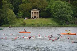Bowood Triathlon action