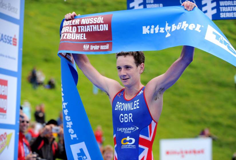 Video: Brownlee wins in Kitzbühel