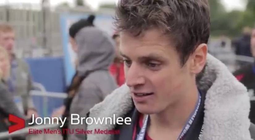 Video: Jonny Brownlee talks post-race