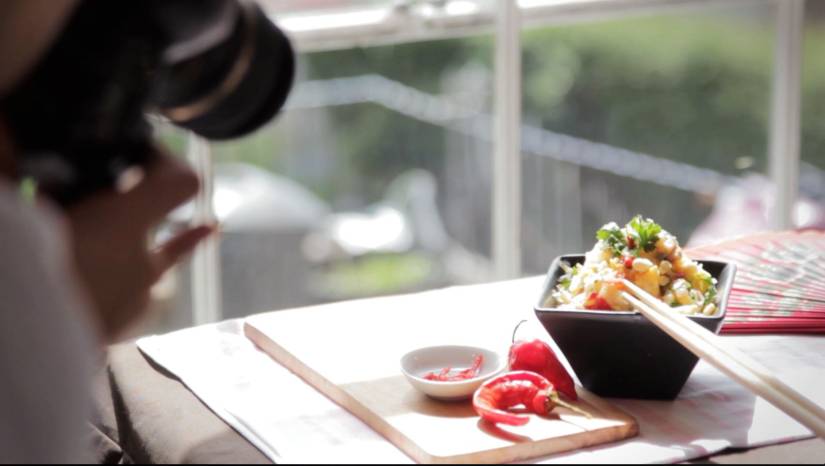 Behind the scenes of a 220 recipe shoot