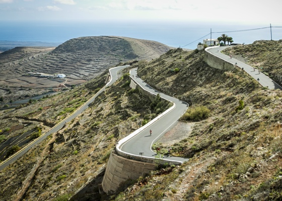 Lanzarote's infamous Tabayasco climb
