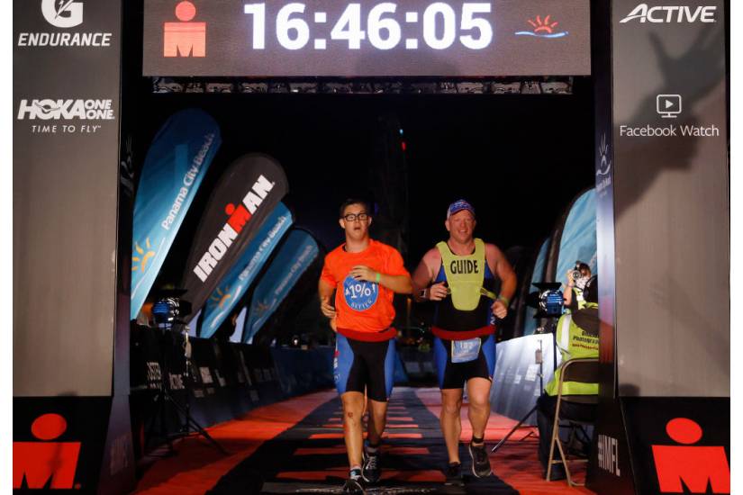 Chris Nikic becomes first person with  Down’s Syndrome to complete an Ironman