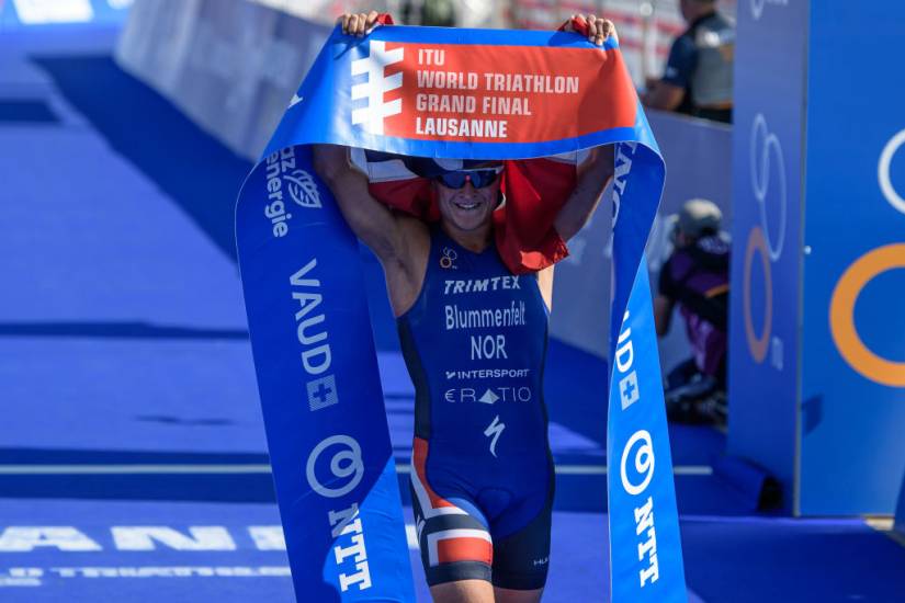 WTCS final: Kristian Blummenfelt adds world title to Olympic glory as Alex Yee misses out in Edmonton