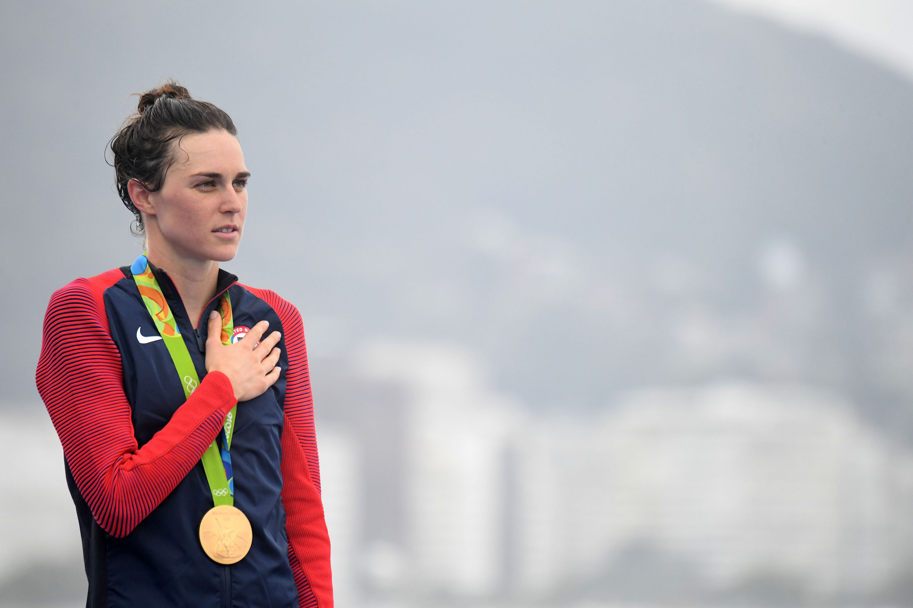 Gwen Jorgensen wins gold in Rio Gwen Jorgensen wins gold in Rio