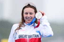 Women’s Olympic triathlon: Georgia Taylor-Brown fights back from injury and puncture to win silver in Tokyo