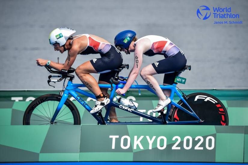 Paralympics: Disappointment for Brits on first day of paratriathlon