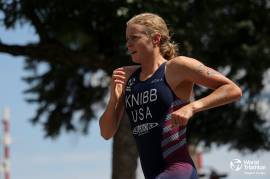 WTCS final: Taylor Knibb enjoys stunning solo success as Flora Duffy seals Olympic-world title double