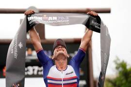Ironman 70.3 World Championship: Gustav Iden retains title