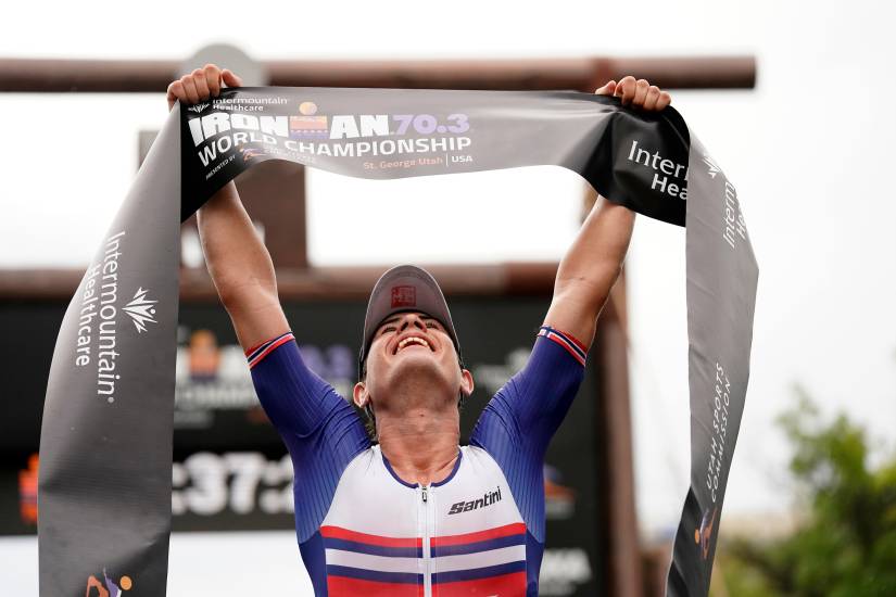 Ironman 70.3 World Championship: Gustav Iden retains title