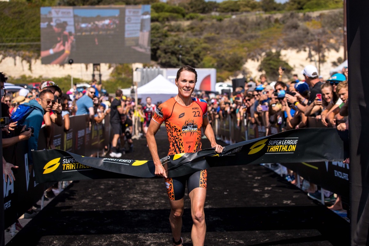 WhatsApp Image 2021-09-25 at 18.36.57 Tokyo Olympic gold medallist Flora Duffy capped off an incredible year with a maiden SLT race win in Malibu