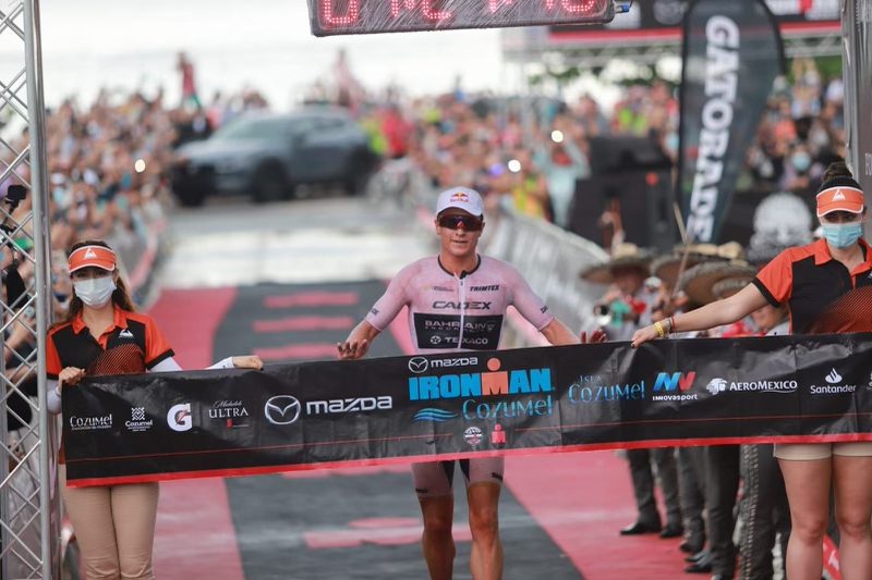 Kristian Blummenfelt breaks record on Ironman debut