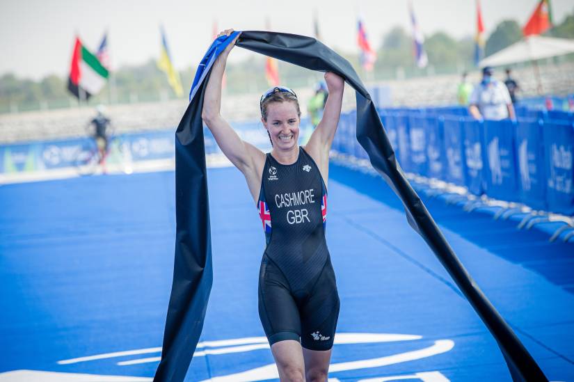 Cashmore and Ellis take gold at World Triathlon Para Championships