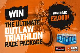 Win the ultimate Outlaw Triathlon race package, worth over £2,000!