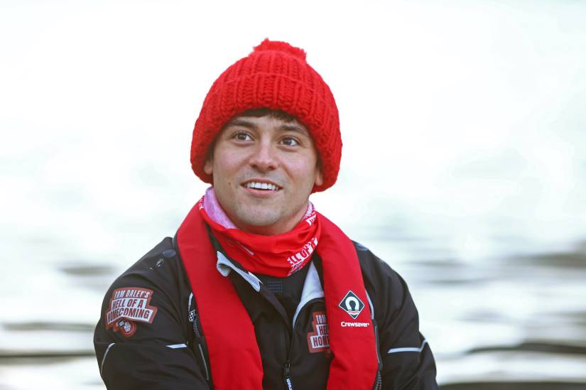 Tom Daley starts multisport challenge for Comic Relief