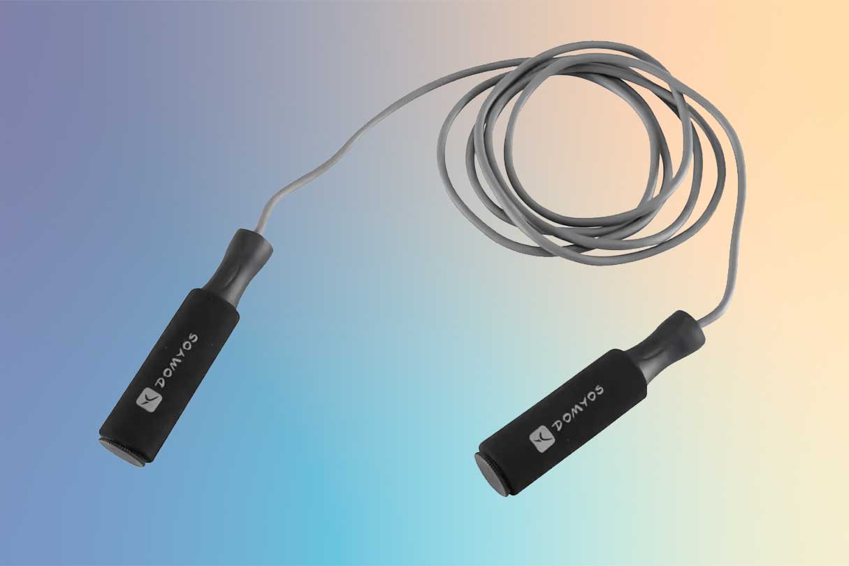 Weighted skipping rope