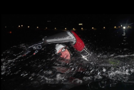 Professor Greg Whyte announces new solo swim challenge