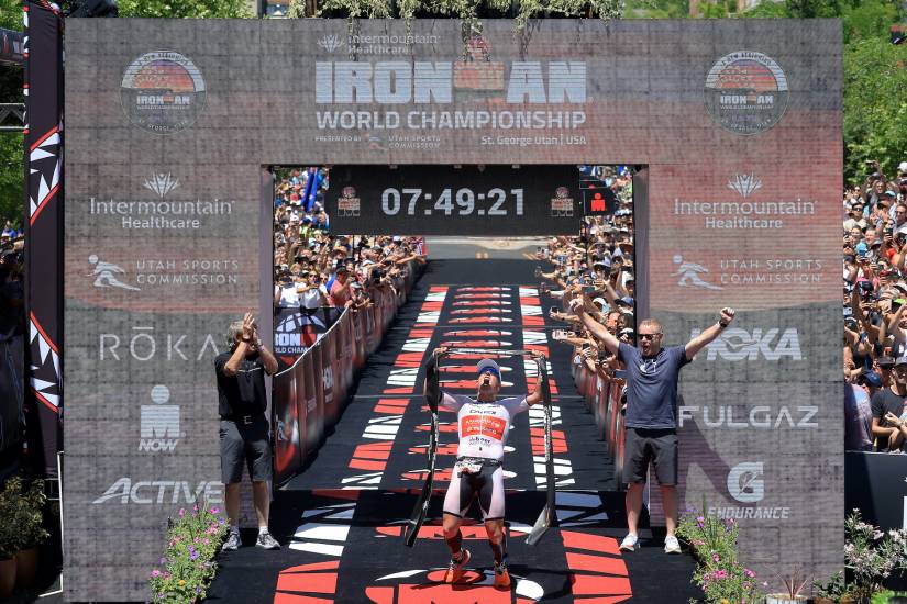 Kristian Blummenfelt charges to Ironman World Championship win