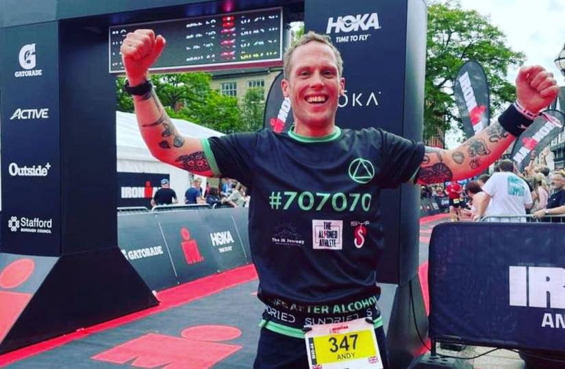 Triathlete finishes record 70 middle-distance triathlons in 75 days
