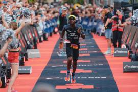 Sam Holness becomes world’s first openly autistic athlete to complete an Ironman
