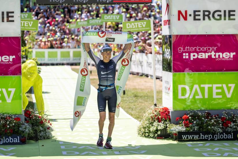 Magnus Ditlev and Anne Haug win Challenge Roth 2022