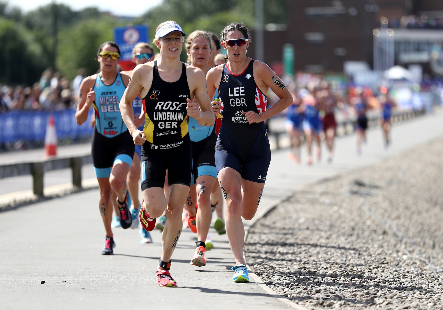 Triathlon - European Championships Glasgow 2018: Day Eight during the triathlon on Day eight of the European Championships Glasgow 2018 at Strathclyde Country Park on August 9, 2018 in Glasgow, Scotland. This event forms part of the first multi-sport European Championships.