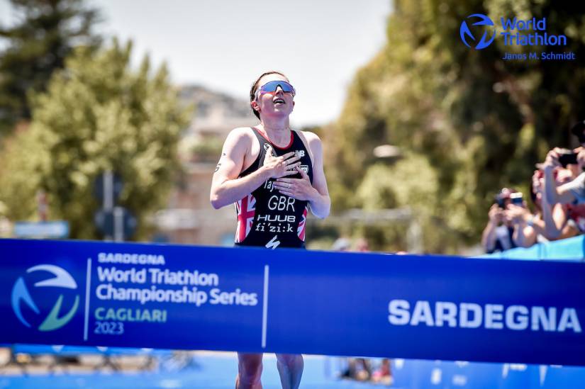 Georgia Taylor-Brown puts in masterclass to win WTCS Cagliari