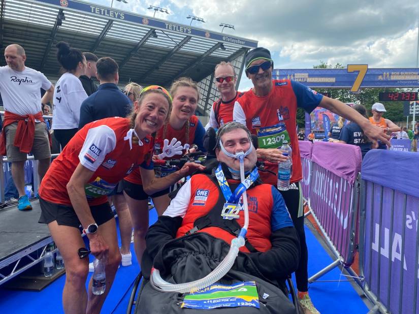 Sam Perkins completes one more marathon dream in Leeds
