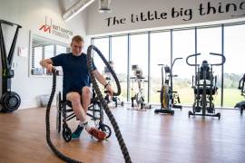 George Peasgood: “90% of people with my brain injury don’t wake up again”