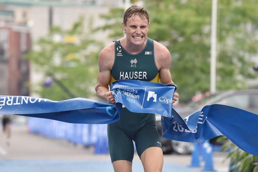 Matt Hauser wins Montreal for his first-ever World Triathlon victory