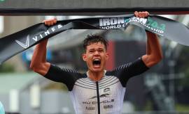 Rico Bogen tops all-German podium as GB men excel at Ironman 70.3 worlds