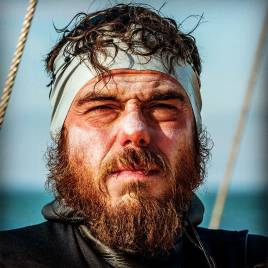 Photo of Ross Edgley from the Great British Swim