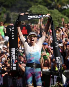 Who will win the women’s Ironman World Championship in Hawaii?