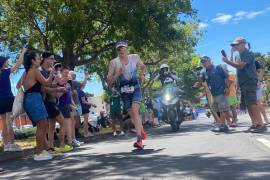 Lucy Charles-Barclay puts on five-star show to win first Ironman World Championship