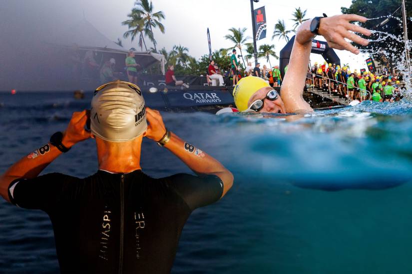 What’s it like to race the Ironman World Champs split format?