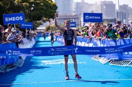 USA’s Pearson wins first WTCS race in Yokohama