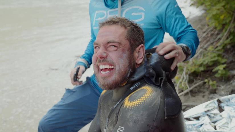 Ross Edgley reveals epic 510 km swim took 62 hours