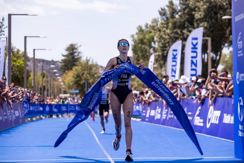 Beaugrand wins WTCS Cagliari in thrilling sprint finish