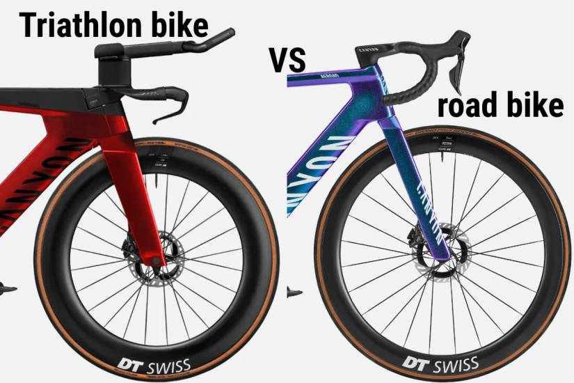 What’s the difference between a triathlon bike and a road bike?