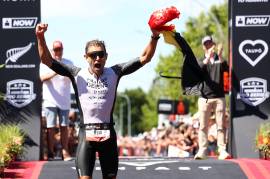 Jelle Geens squeezes out Hayden Wilde to claim maiden Ironman 70.3 world title