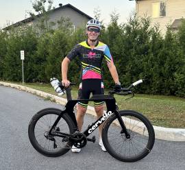 “Being shot three times motivated me to race Ironman”