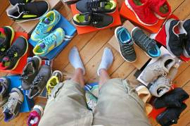Could you hack working in a running shop? Martyn Brunt reports